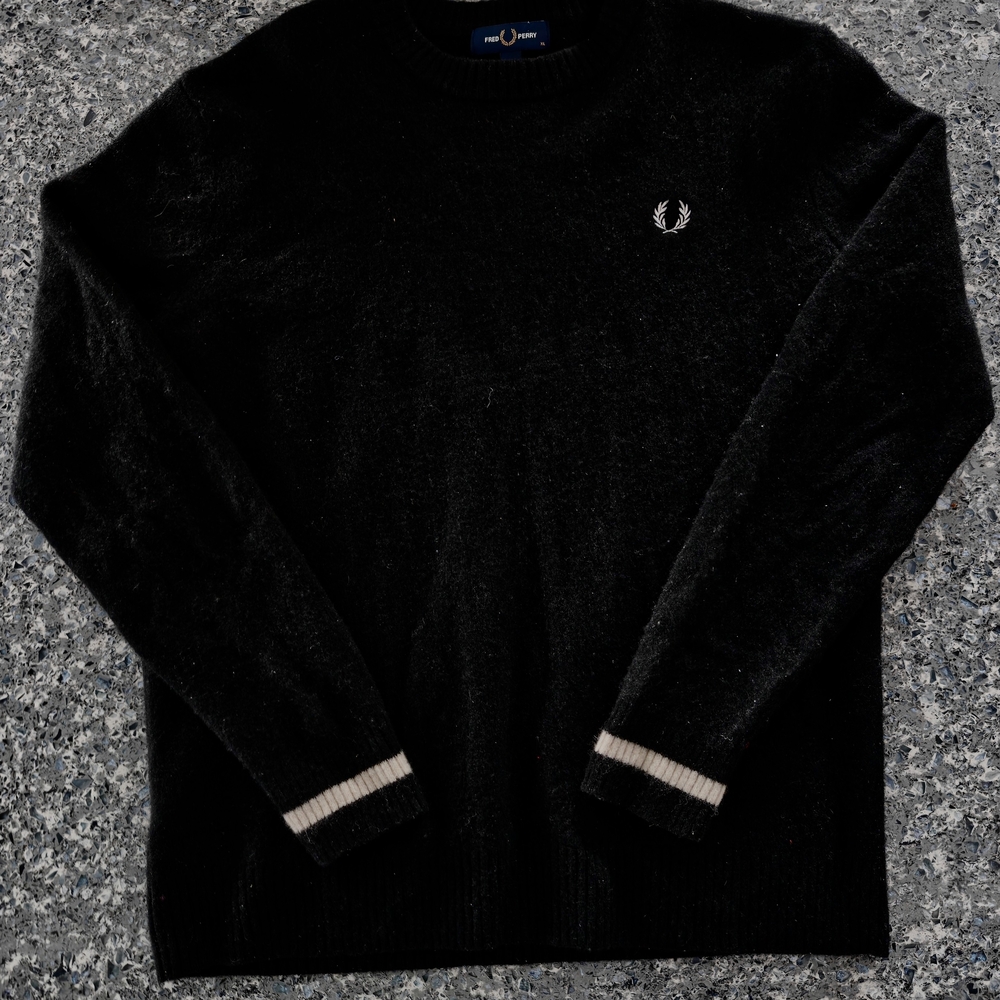 Fred Perry Wool Crewneck Sweater